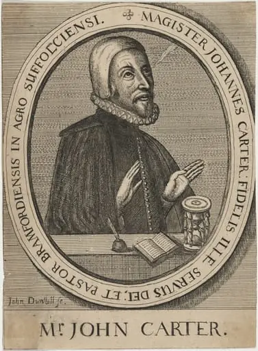 John Carter, Puritan Rector of Belstead, Suffolk, by John Dunstall