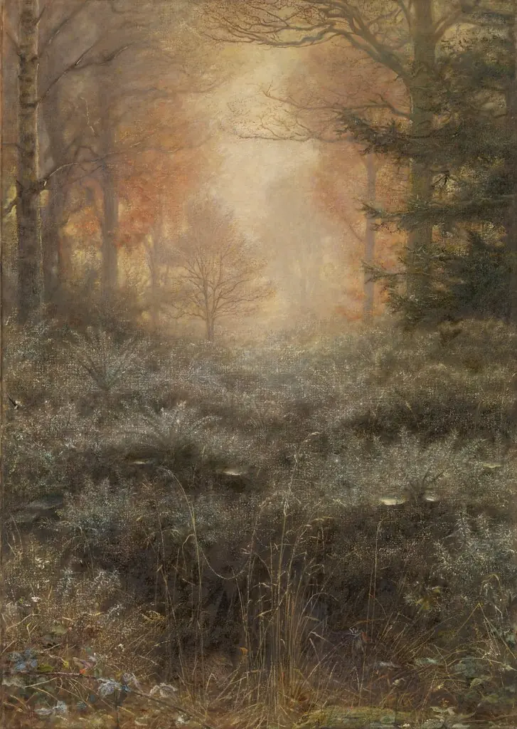 Dew-Drenched Furze, by John Everett Millais