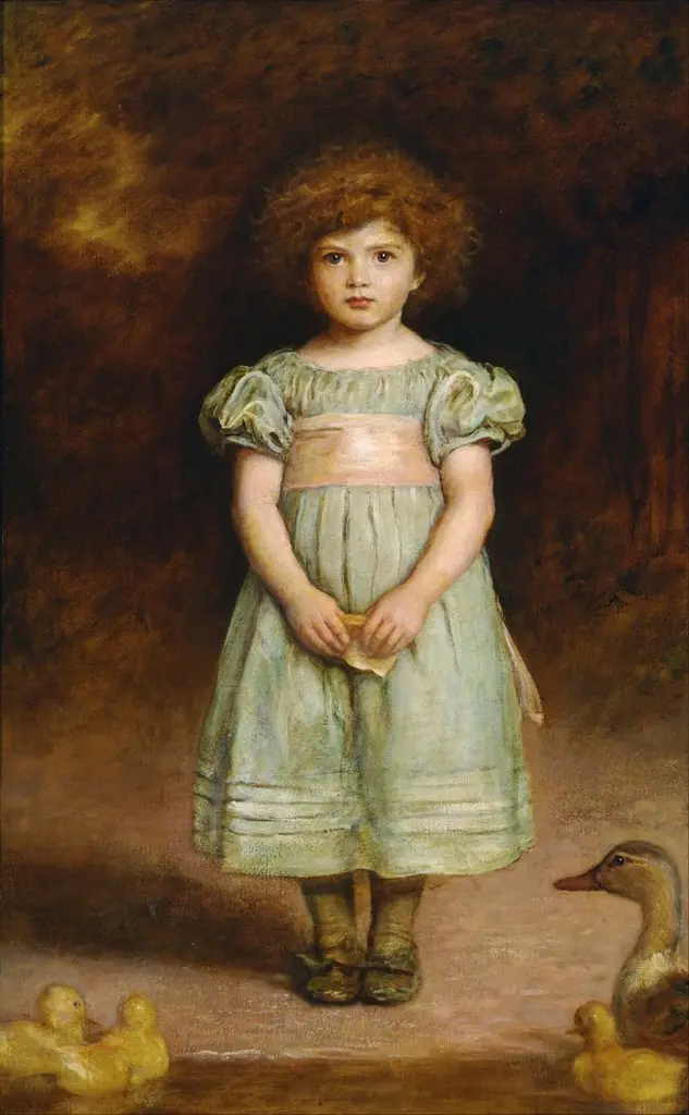 Ducklings, by John Everett Millais