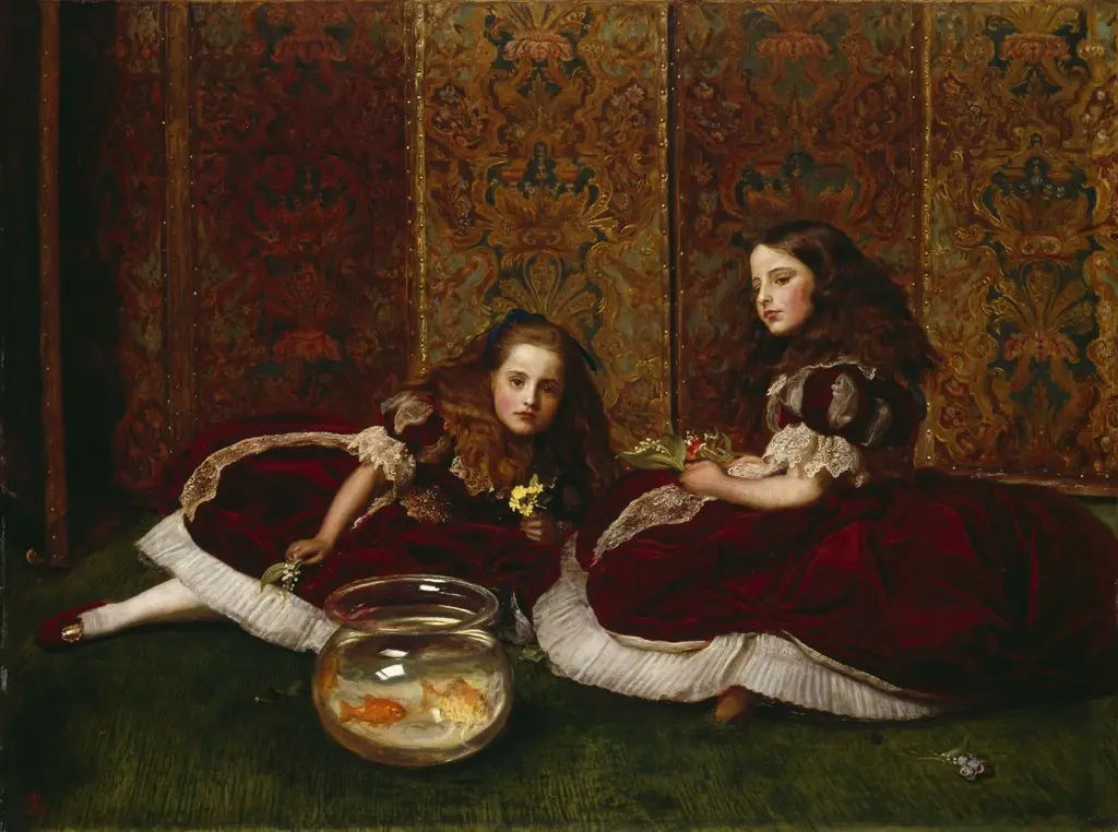 Leisure Hours, by John Everett Millais