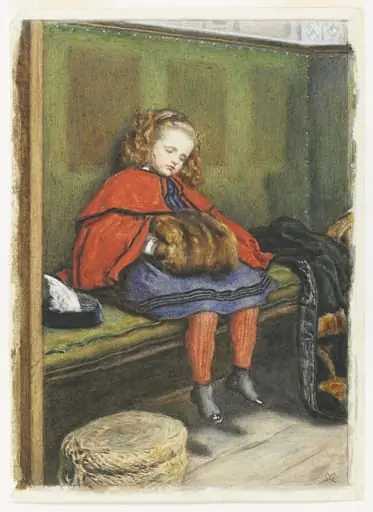 My Second Sermon, by John Everett Millais