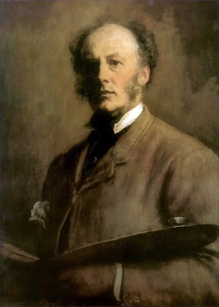 Self-portrait, by John Everett Millais