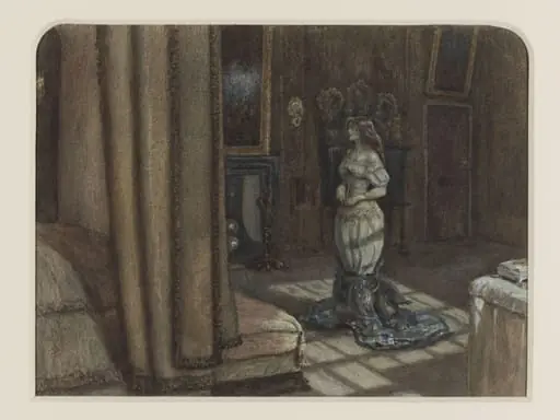 The Eve of St. Agnes, by John Everett Millais