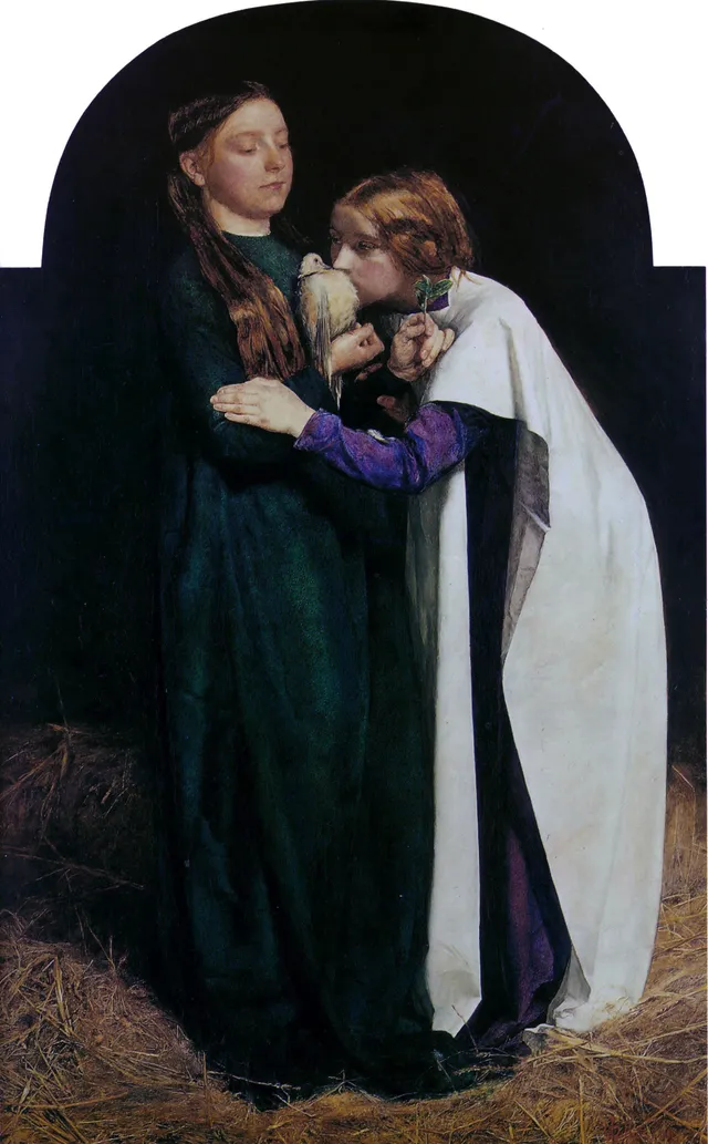 The Return of the Dove to the Ark — John Everett Millais