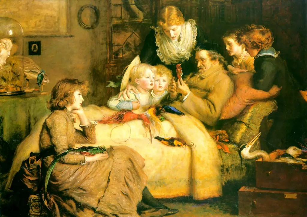 The Ruling Passion, by John Everett Millais