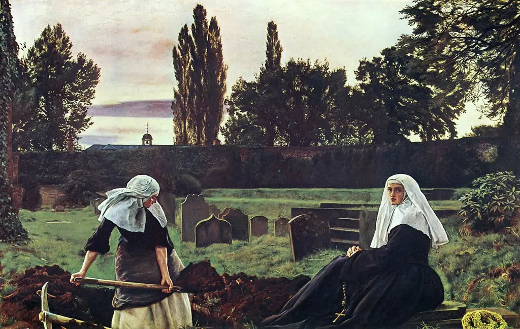 The Vale of Rest, by John Everett Millais
