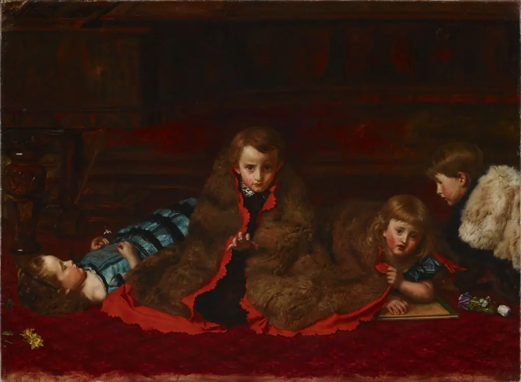 The Wolf’s Den, by John Everett Millais