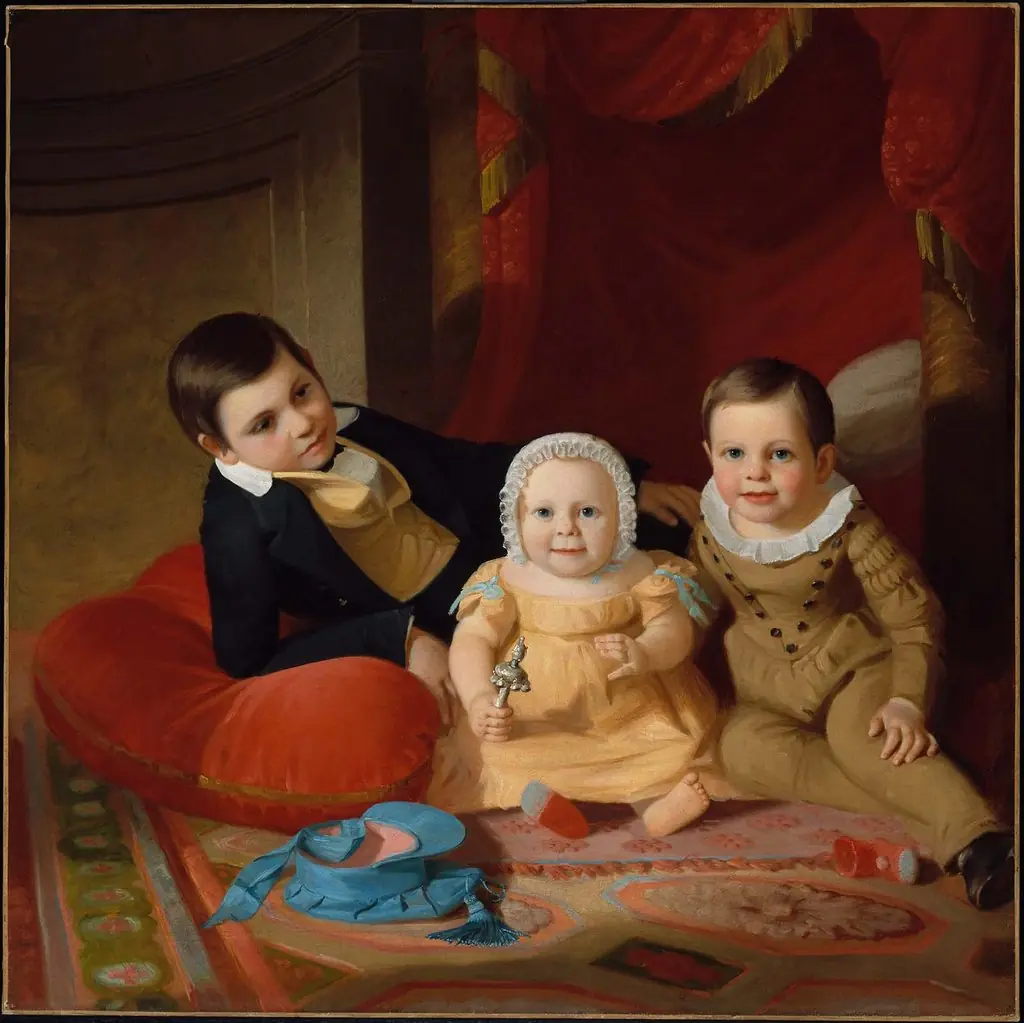 Three Children, by John F. Francis