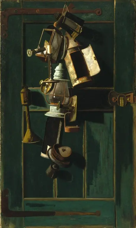 Door with Lanterns, by John F. Peto