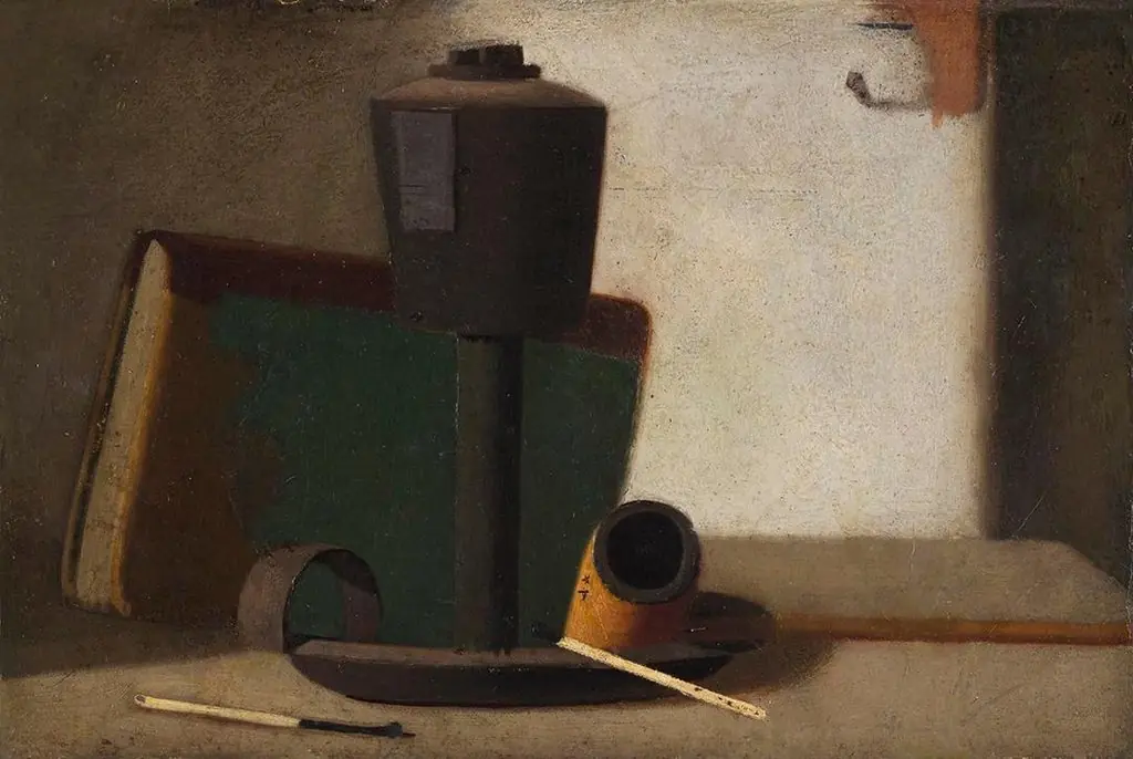 Green Book and Lard Lamp, by John F. Peto