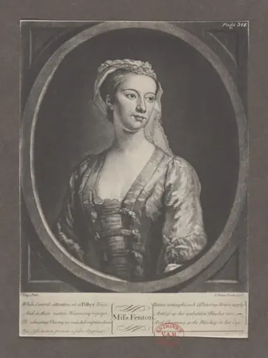 Miss Fenton, by John Faber