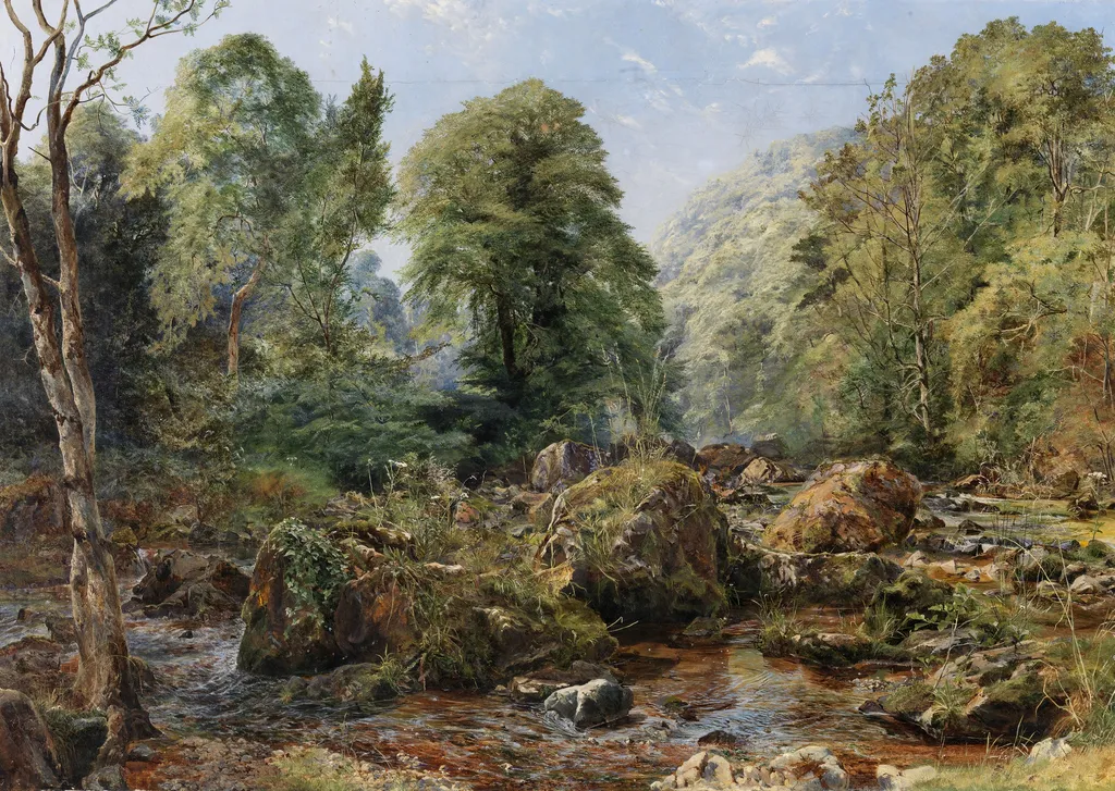 A Landscape, by John Faulkner, oil