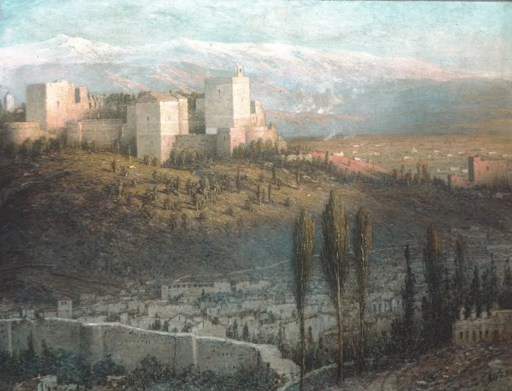 The Alhambra, Granada, Spain, by John Ferguson Weir