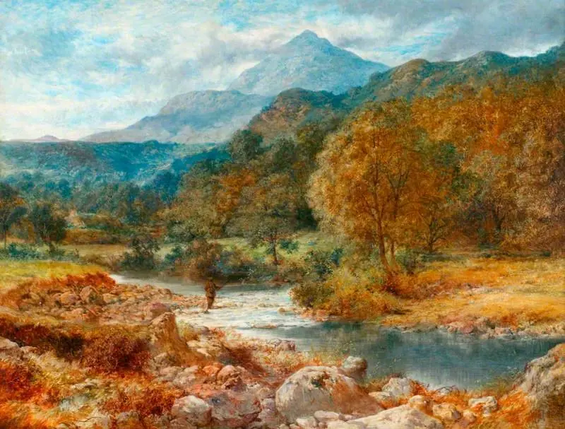 Moel Siabod, from Capel Curig, by John Finnie