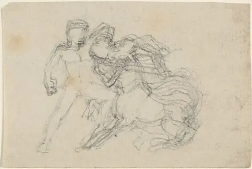 Battle between Man and Centaur, by John Flaxman