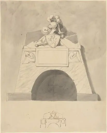 Design for a Monument, by John Flaxman