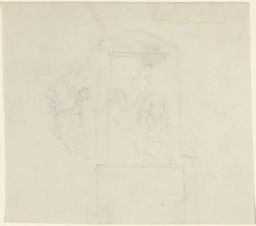 Monument to Agnes Cromwell (?), by John Flaxman