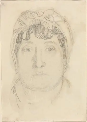 Portrait of a Woman, by John Flaxman