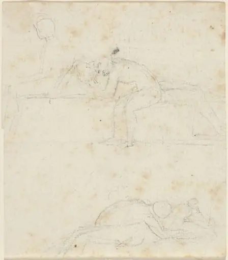 Sheet of Studies, by John Flaxman