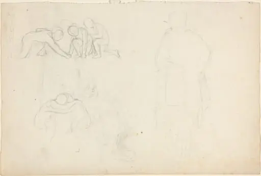 Sheet of Studies, by John Flaxman