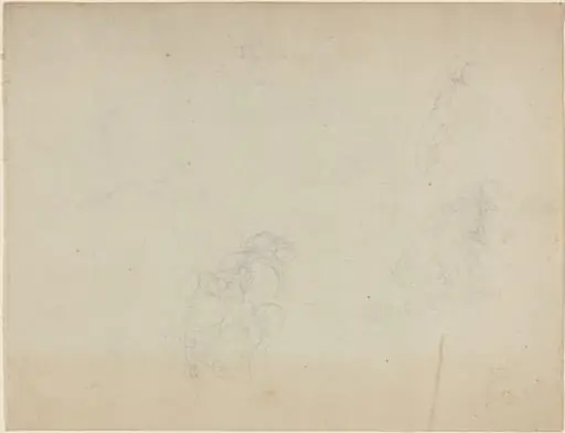 Sheet of Studies [recto and verso], by John Flaxman