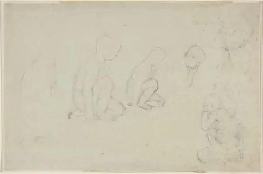 Studies of a Kneeling Boy, by John Flaxman