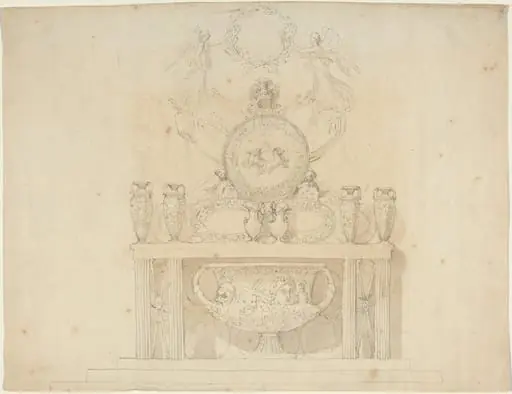 Study for Decorations of Buckingham Palace, by John Flaxman