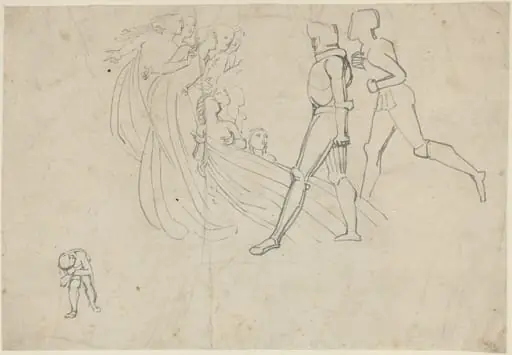 Study for Pilgrim's Progress (?), by John Flaxman