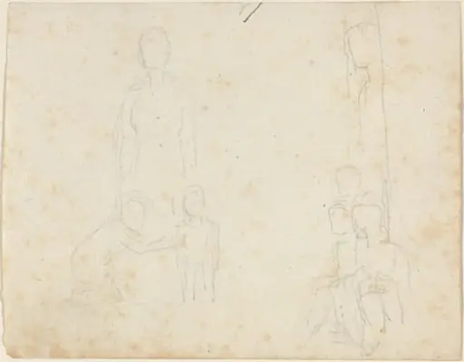Two Groups of Figures, by John Flaxman