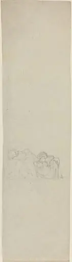 Two Huddled Figures, by John Flaxman