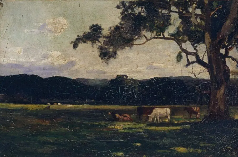 Pastures, Bacchus Marsh, by John Ford Paterson