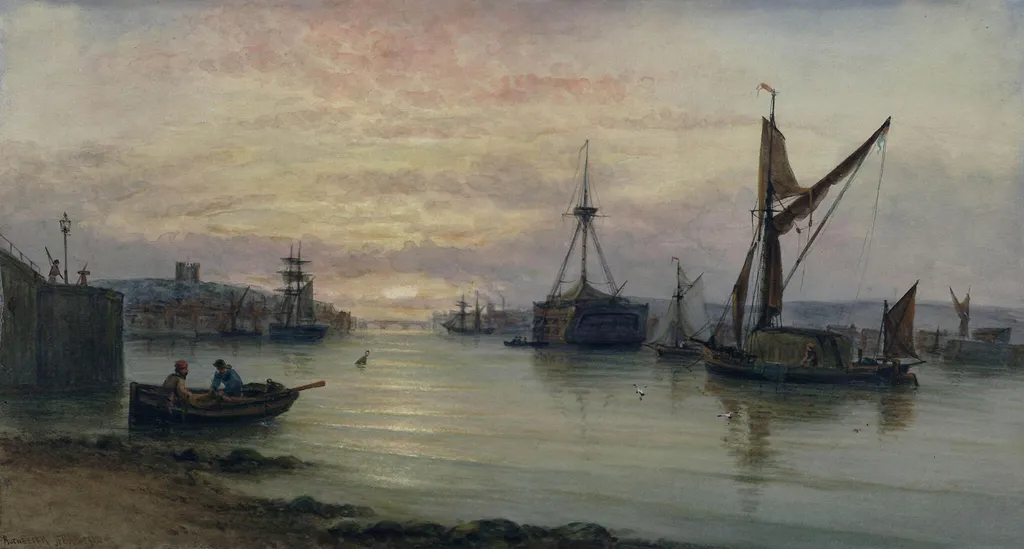 Rochester, by John Francis Branegan, watercolor, 1873