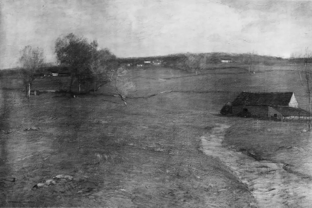 The Old Barn, by John Francis Murphy