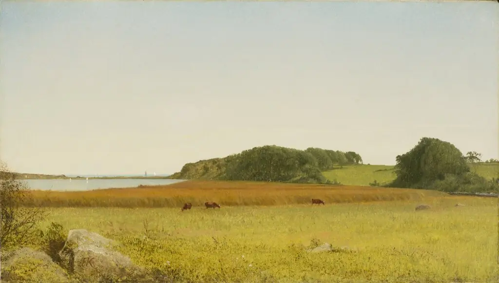 Almy's Pond, Newport, by John Frederick Kensett
