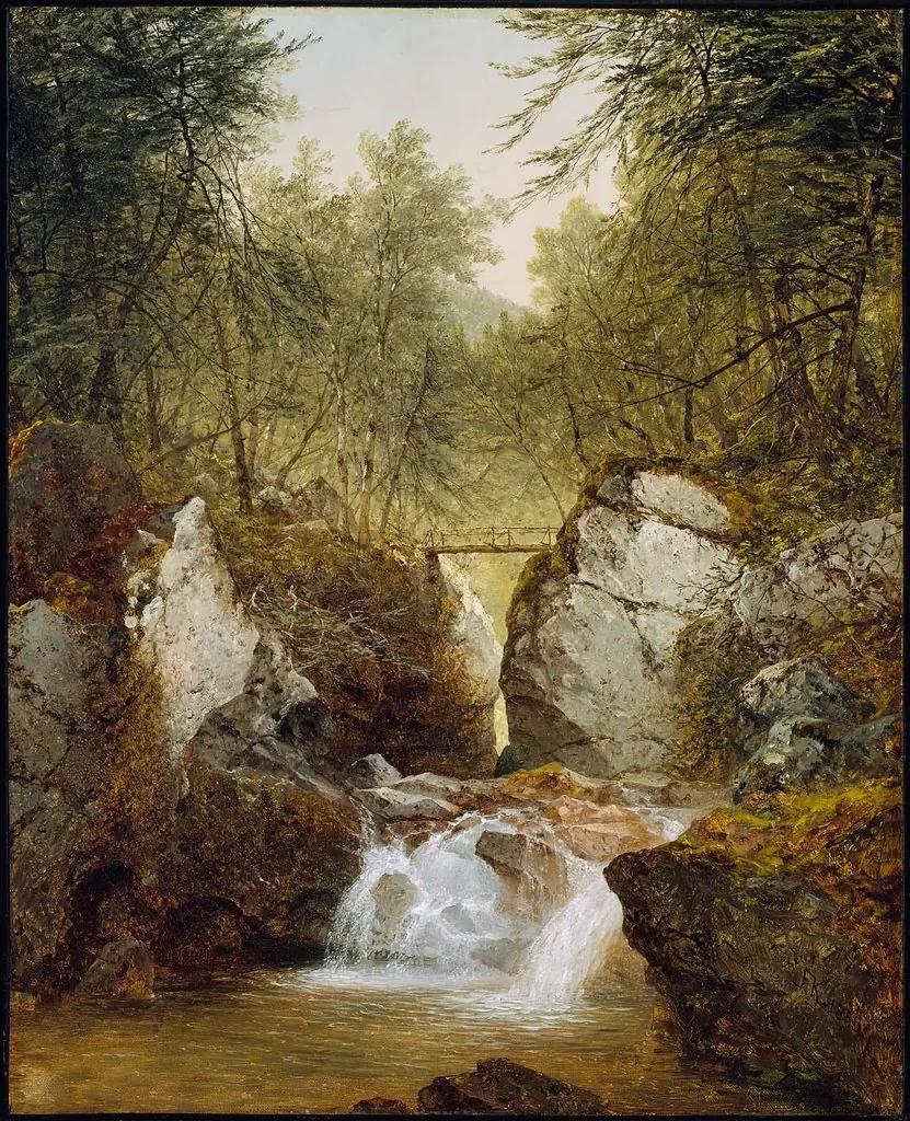 Bash-Bish Falls, Massachusetts, by John Frederick Kensett