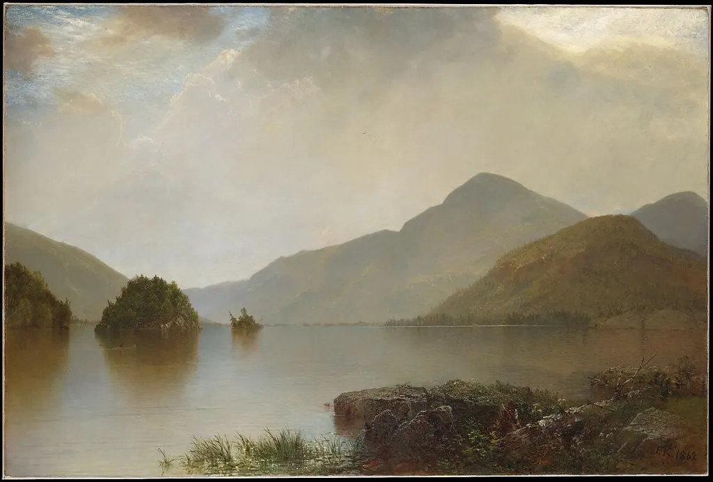 Lake George, by John Frederick Kensett, oil, 1869