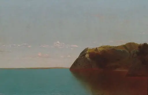 Newport Rocks, by John Frederick Kensett