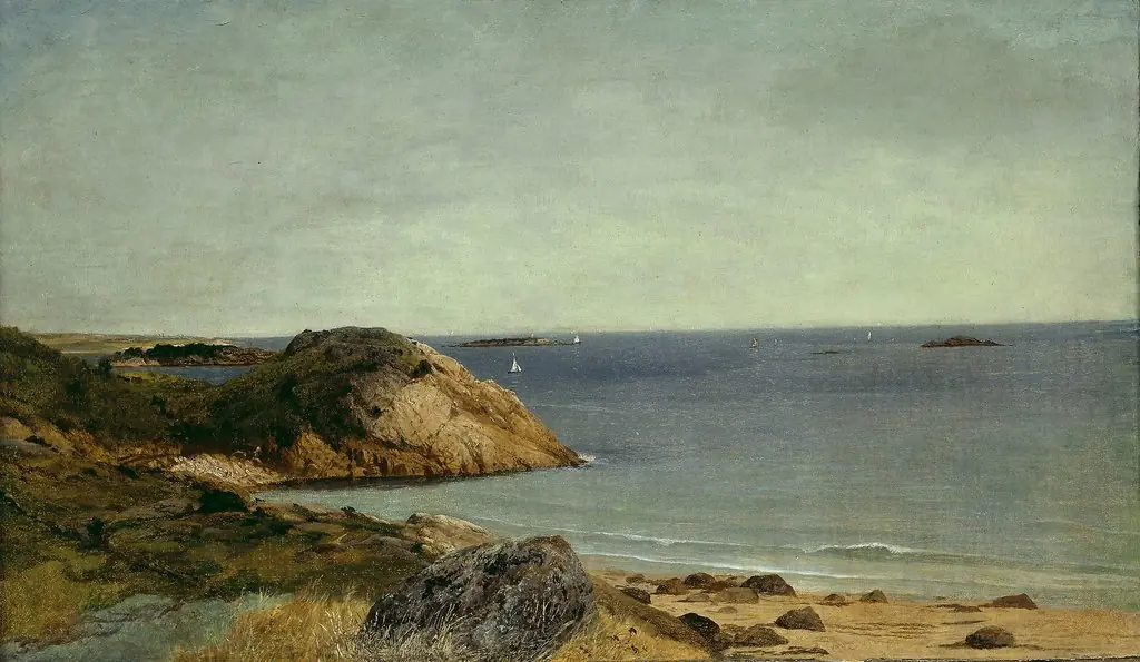 Rocky Coast, by John Frederick Kensett