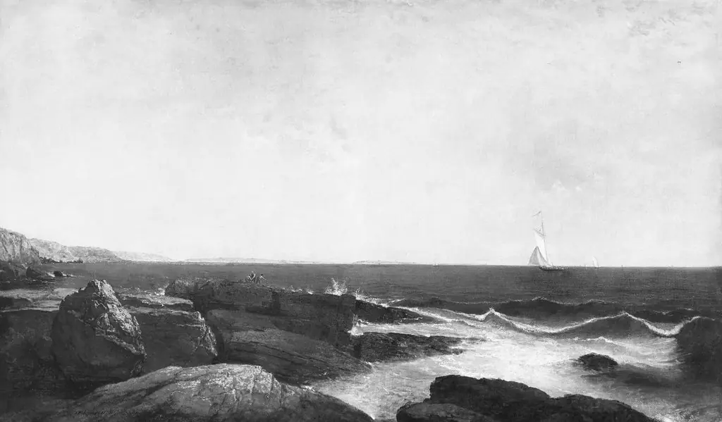 Seascape, Newport, by John Frederick Kensett