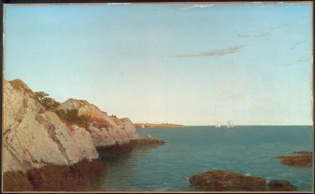 Smith's Point, Beverly, Massachusetts, by John Frederick Kensett, oil, 1867
