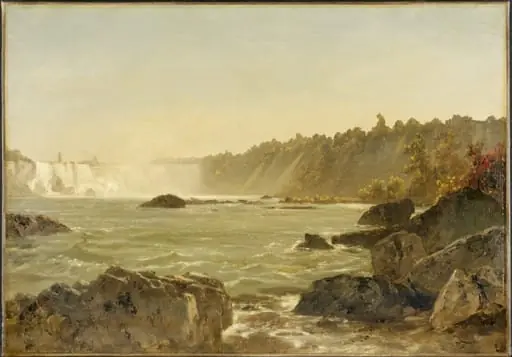 View of Niagara Falls, by John Frederick Kensett