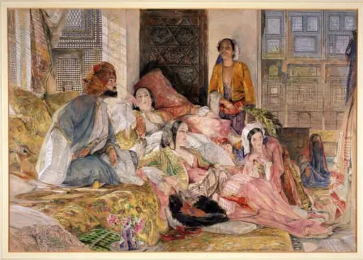 The Hhareem, Cairo, by John Frederick Lewis