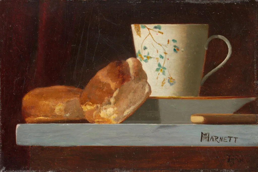 Breakfast, by John Frederick Peto, oil, 1894
