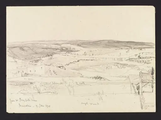 From Mr Gray Hill's House, Jerusalem, by John Fulleylove