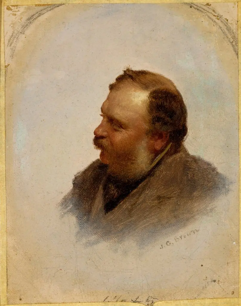 Portrait of William Brand, by John George Brown