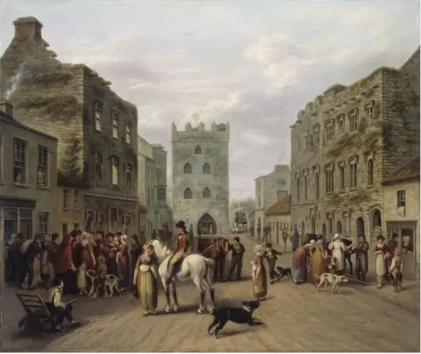 View of Kilmallock, by John George Mulvany