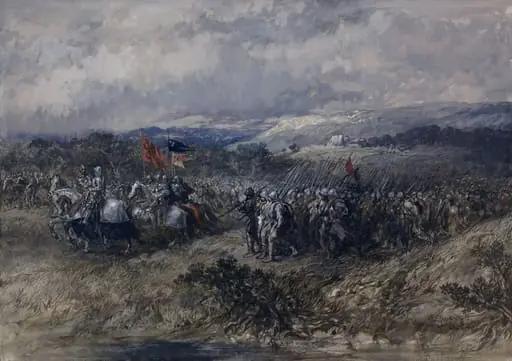 Crusaders on the March, by John Gilbert