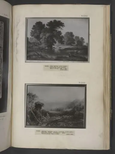 Landscape with cattle, by John Glover