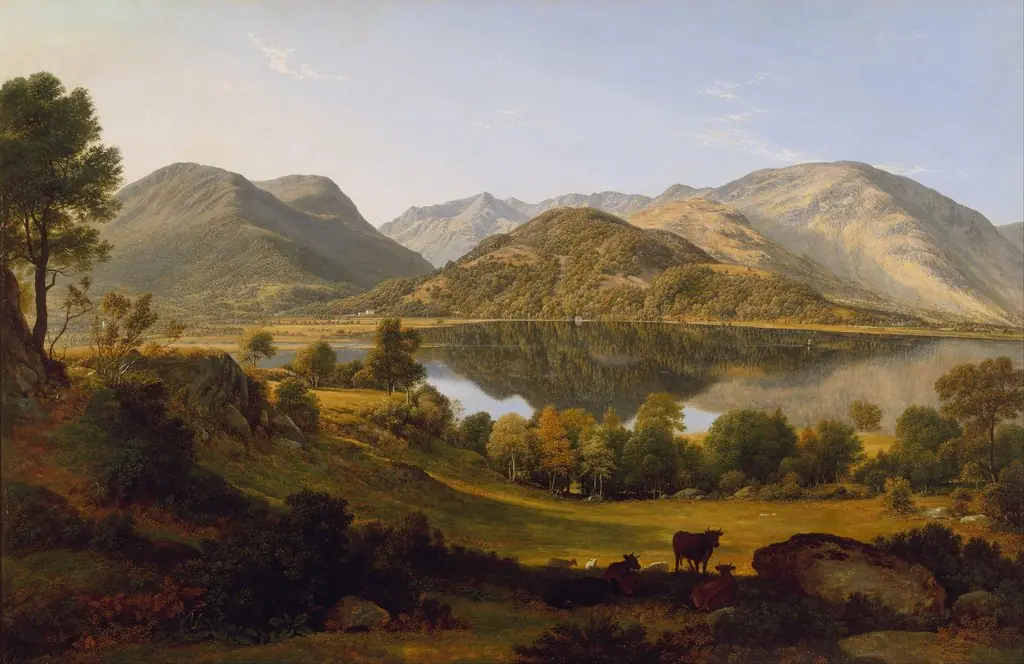 Ullswater, early morning, by John Glover