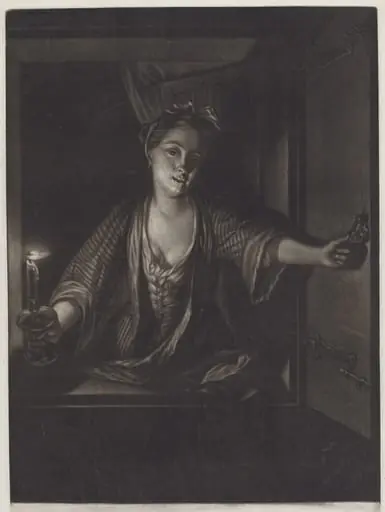 Girl with a Candle